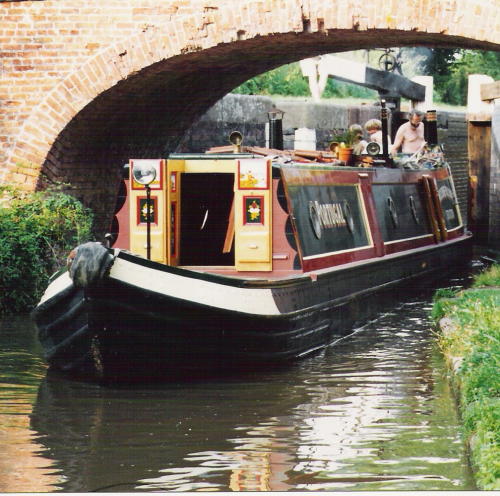 The narrow boat Portugal